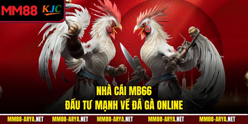 Nhà cái MB66 đầu tư mạnh về đá gà online